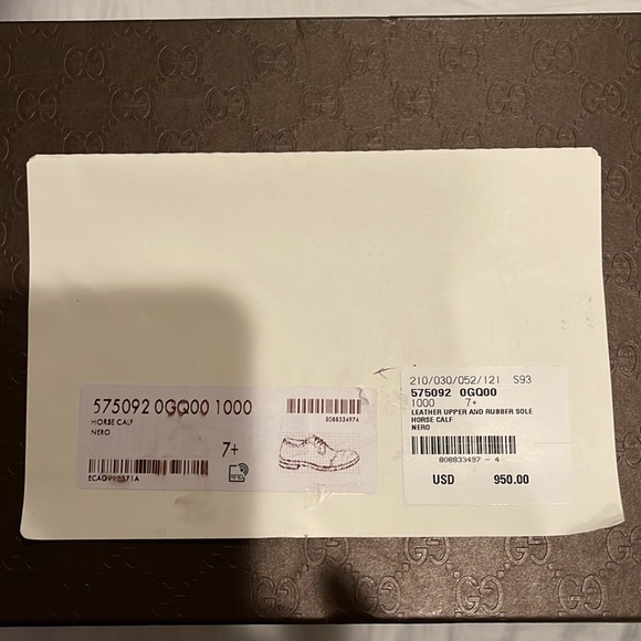 Gucci leather men shoes - Picture 12 of 12